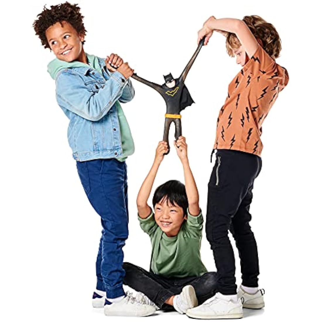 Heroes of Goo Jit Zu Dc Supagoo Batman - Supersized 8-Inch Jumbo Figure, Squishy, Stretchy, Gooey Heroes, Perfect Christmas/Birthday Present For 4 To 8 Year Olds And Superhero Fans