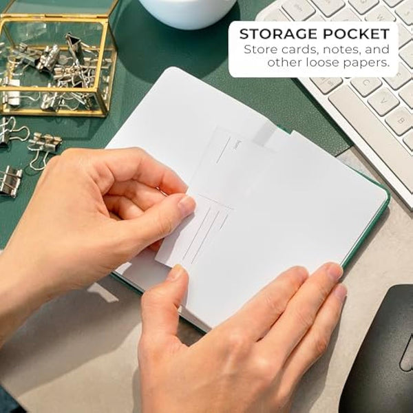 Clever Fox Password Book 2nd Edition Small – Pocket Password Keeper with Laminated Alphabetical Tabs – Internet Address Notebook & Login Details Organizer Journal – 8.9x14.2cm (Aquamarine)