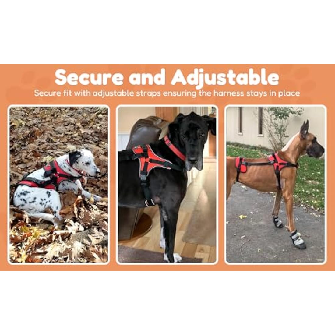Doggie Stylz Multi-Functional Full-Body Lifting Dog Harness Vest, Designed for Front-Only, Rear-Only or Full-Body Dog Lifting , L