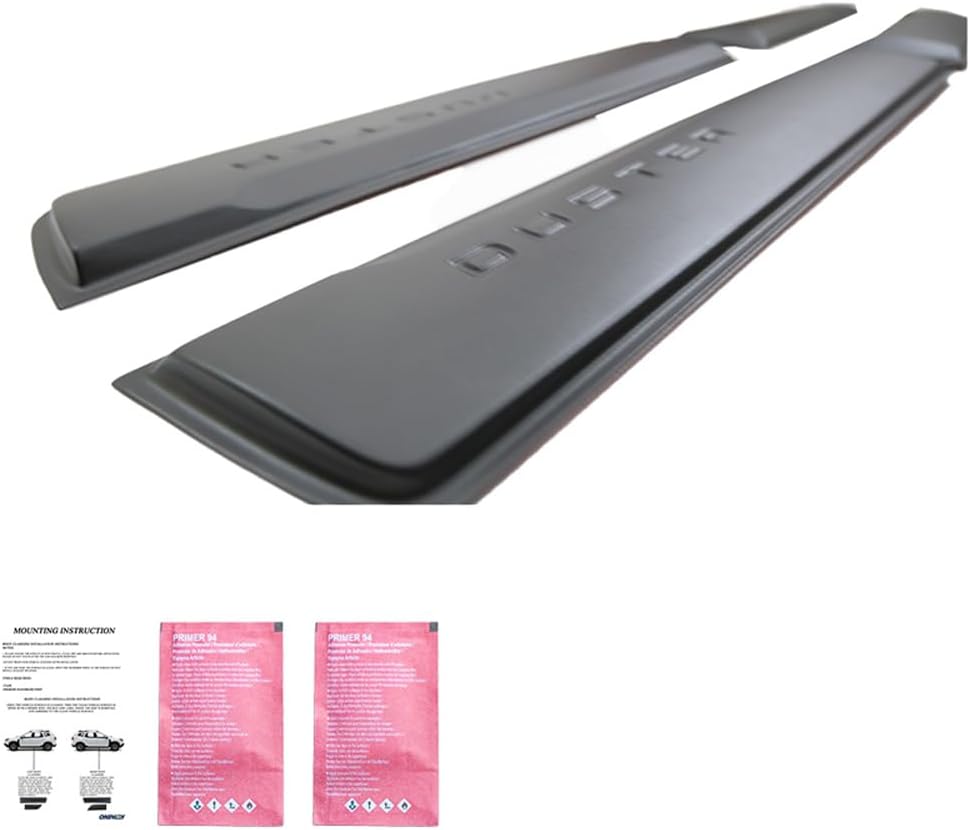 Oneway Body Cladding compatible with Dacia Duster II 2018-2024 - Matt black