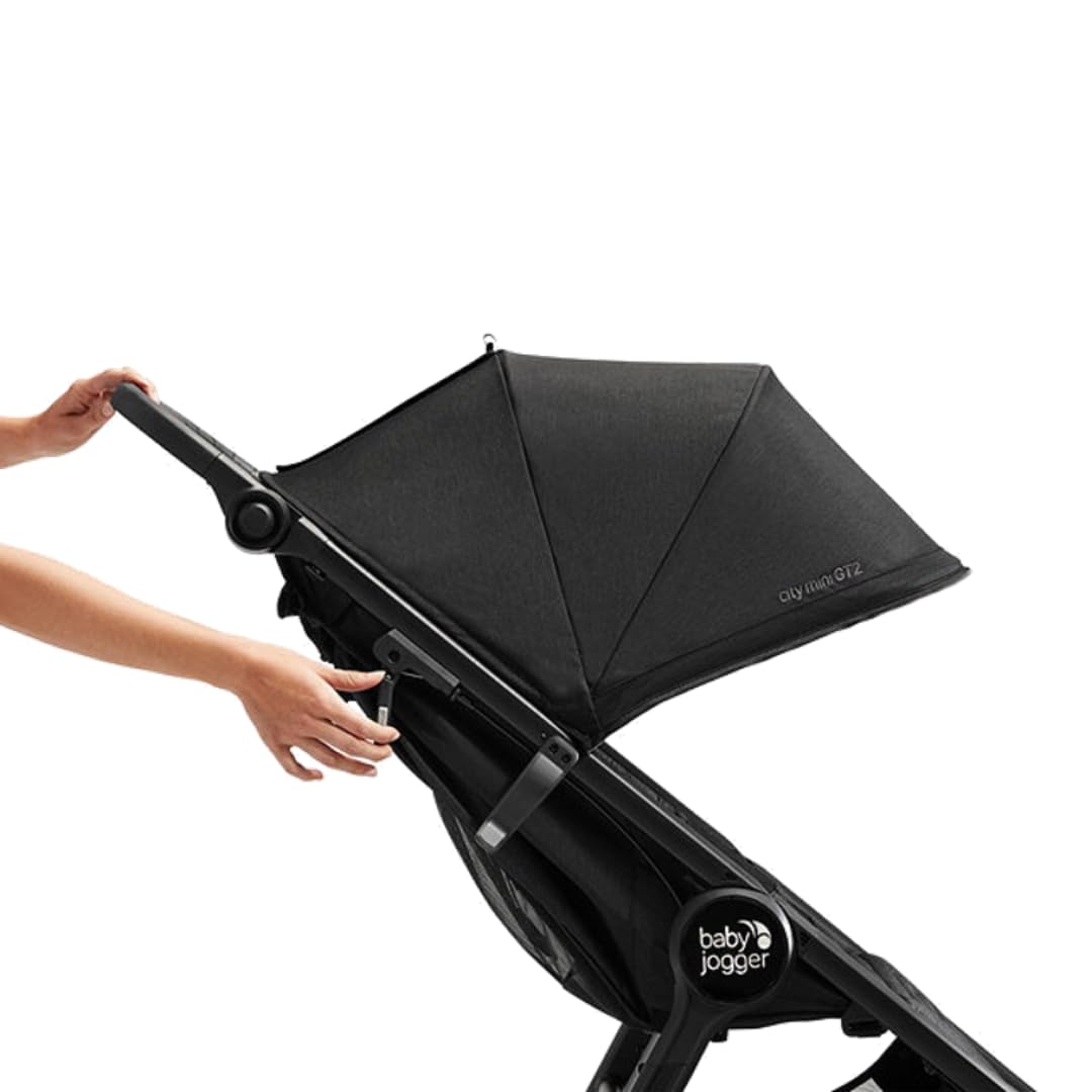 Baby Jogger City Mini GT2 All-Terrain Pushchair | Lightweight, Foldable Stroller | Opulent Black