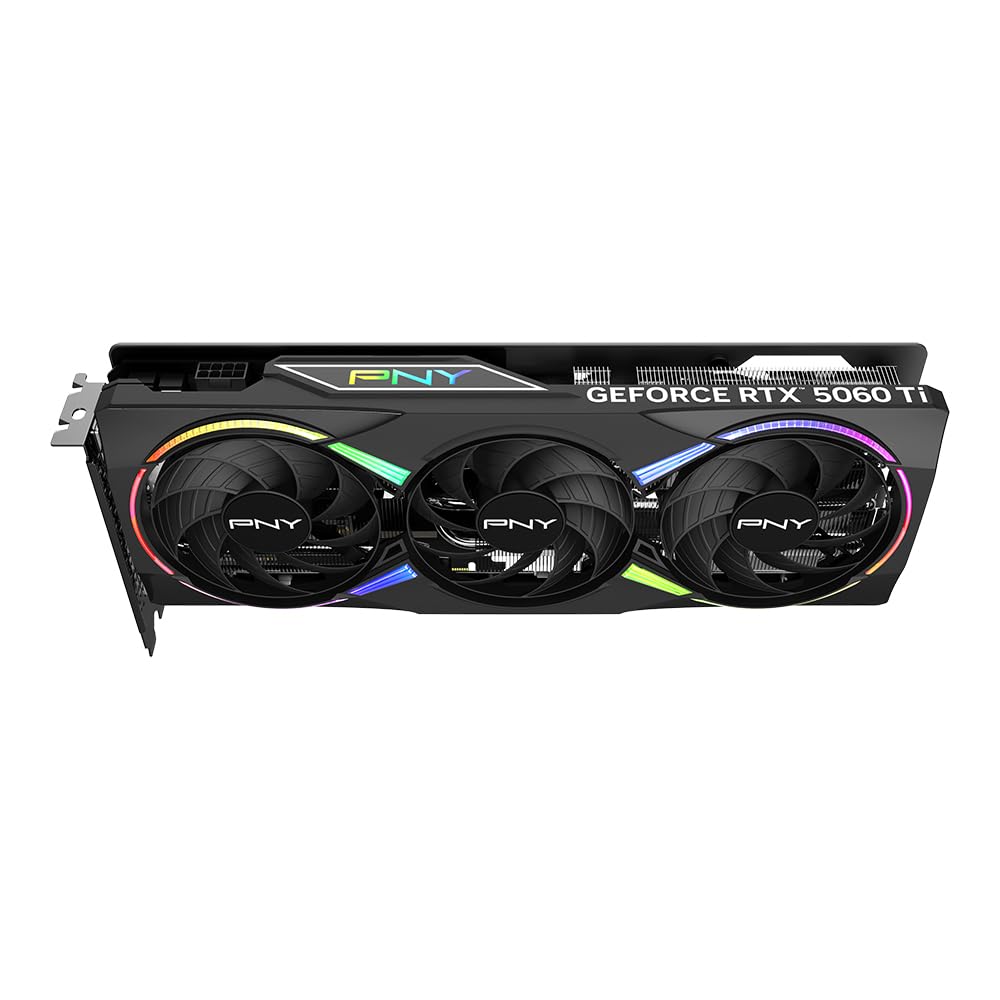 PNY GEFORCE RTX™ 5060 Ti 8GB ARGB Overclocked Triple Fan DLSS 4