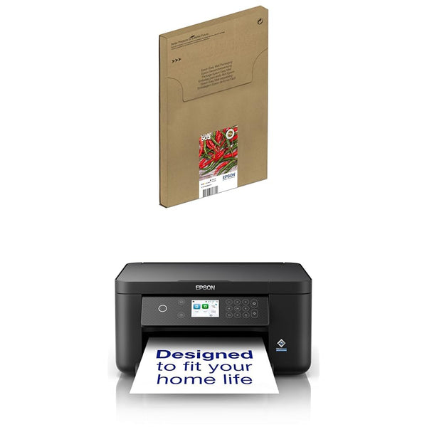 Epson Expression Home XP-4205 3-in-1 Ink Multifunction Printer, Scanner, Copier, WiFi, 1440dpi, Duplex, 2.4 Inch Display, DIN A4, incl. 3 Months Readyprint Flex Trial