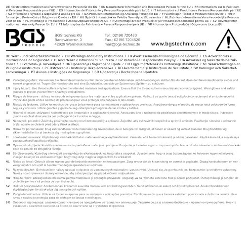 BGS 70105 | Tap and Die Set | Inch Sizes | 1/4" - 1/2" | 56 pcs.