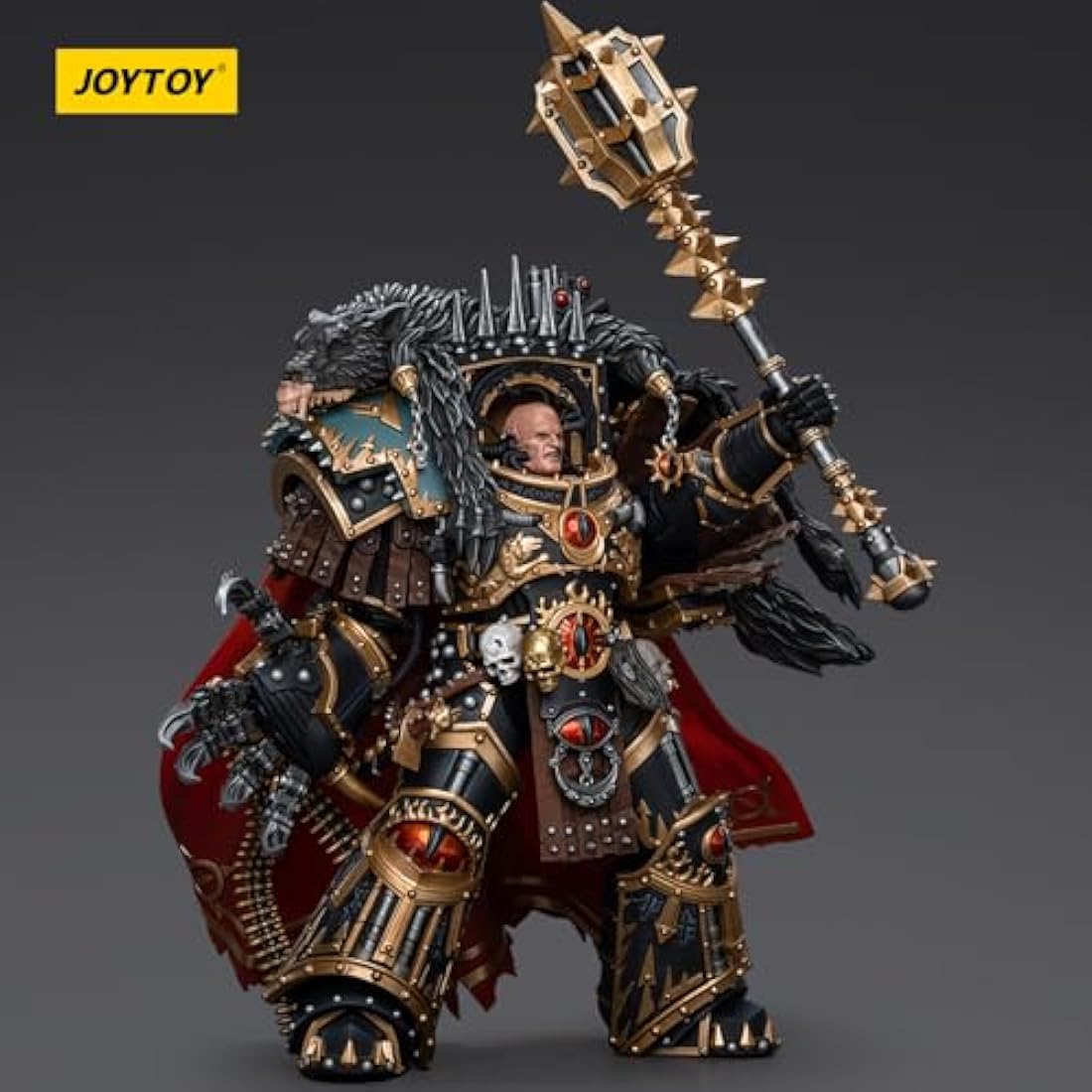 JOYTOY JT9787 Warhammer 40K The Horus Heresy, Sons of Horus Warmaster Horus Primarch of the XVlth Legion 1/18 Action Figures Soldier model