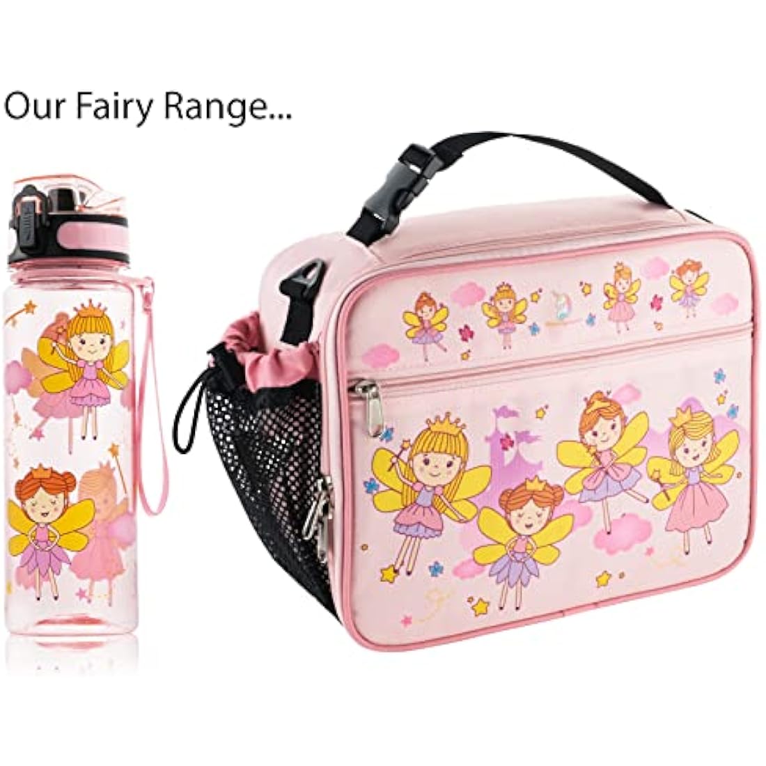 HeavenlyUnicorns Kids 500ml BPA Free Tritan Water Bottle - Leakproof & Shatterproof, Perfect for School, Work, Travel & Camping