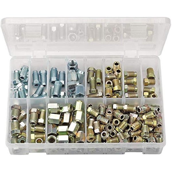 Draper 54367 Brake Pipe Fitting Kit, 205 Piece
