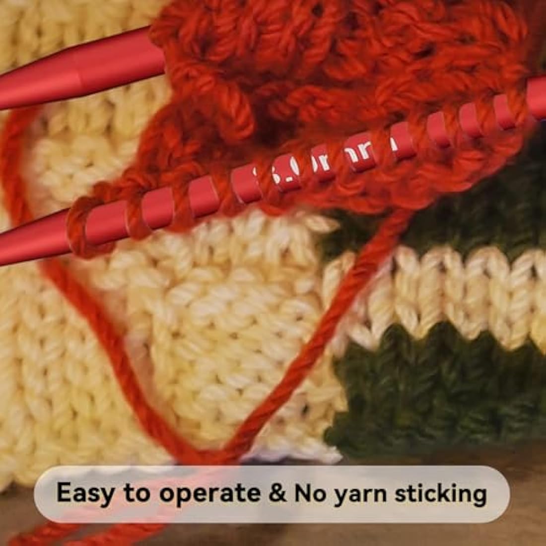 Aluminum Circular Knitting Needles Set, 13 Size Interchangeable Crochet Needles, 40cm/60cm/80cm/100cm Detachable Knitting Needles Kit with Storage Case for Smooth Knitting & Versatile Projects