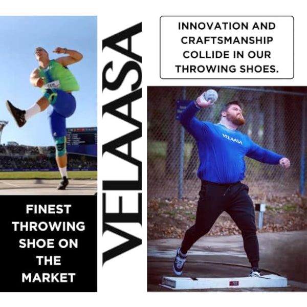 Velaasa Stones | Throwing Shoe | Men and Womens Discus Shoes | Shotput | Track and Field Training