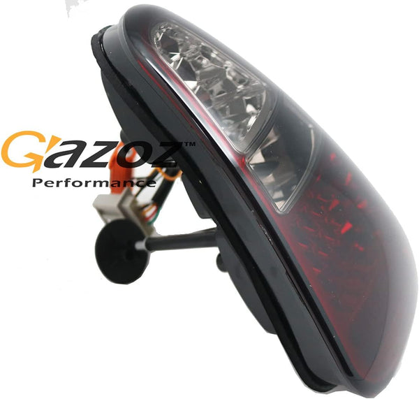 GAZOZ PERFORMANCE LED Tail Lights Rear Lamps W reverse compatible with 04-08 Cooper R50 R52 R53 - Smoked