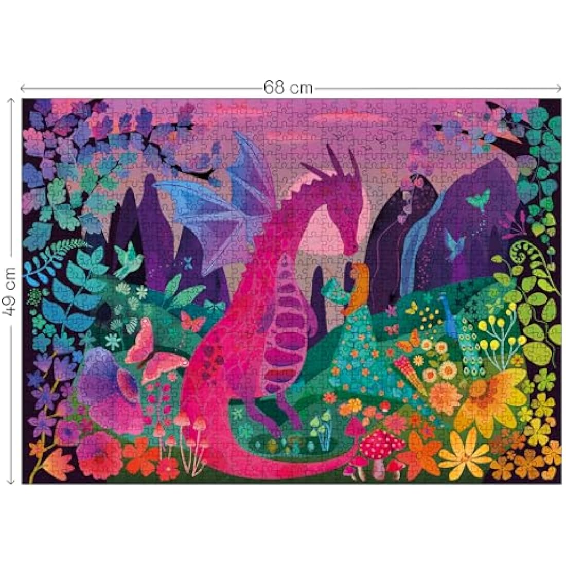 Elena Essex Jigsaw Puzzles for Adults 1000 Pieces (Enchanted Forest)
