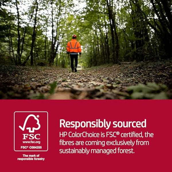 HP Color Choice FSC A4 250 gsm 250sh/RM 4rm/BX, White