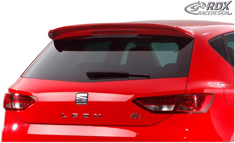 RDX Racedesign Roof Spoiler Compatible with Seat Leon 5F 5-Door 2013-2020 Including FR (PUR-IHS)