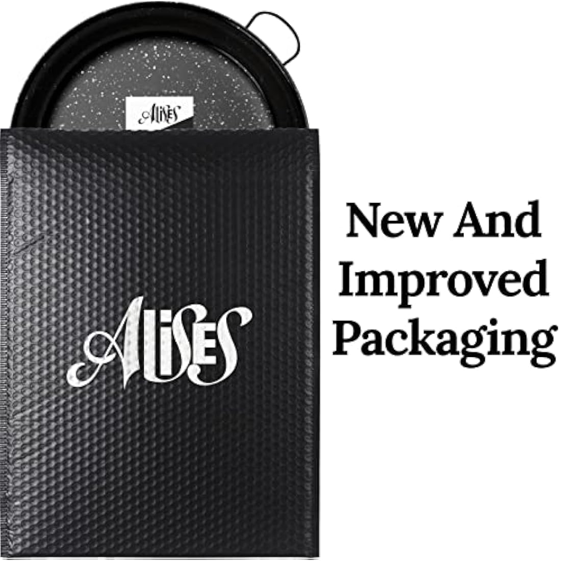 Alises - Enamelled Carbon Steel Induction Paella Pan (Naturally Non-Stick) 30 cm