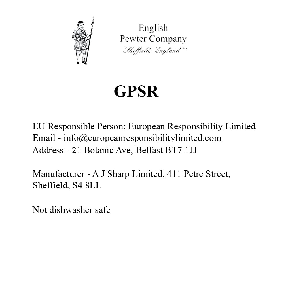 English Pewter Company Stag Head Whisky Glass Tumbler with Pewter Base [STAG104]