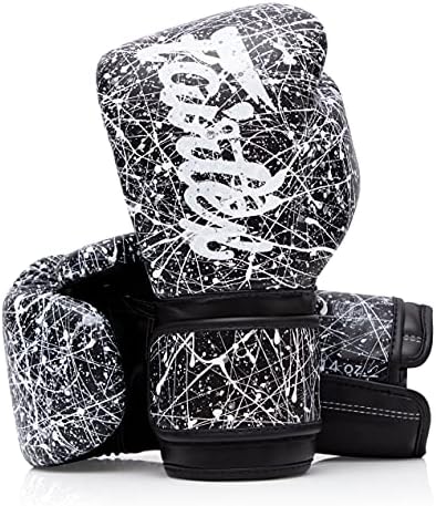 Fairtex Muay Thai Boxing Gloves BGV14 Color: Black Blue Grey White Pink Red Yellow Size: 10 12 14 16 oz Training sparring gloves for Muay Thai Kickboxing MMA K1