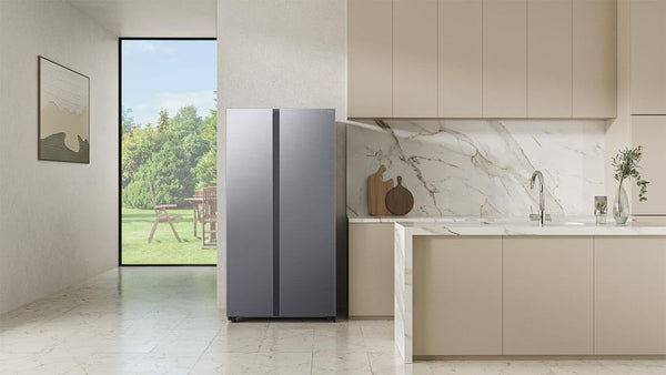 Samsung American Style Fridge Freezer with SpaceMax Technology, Power Cool and Power Freeze Technology, Black, RS62DG5003B1E