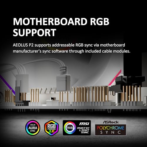 GAMDIAS 120mm ARGB PC Case Fans, Computer Case Fan, Cabless Daisy Chain Connection, Dual Infinity Mirror Lighting, Swappable Fan Blade for Reverse Airflow, Performance 30mm Thick, With Control Box