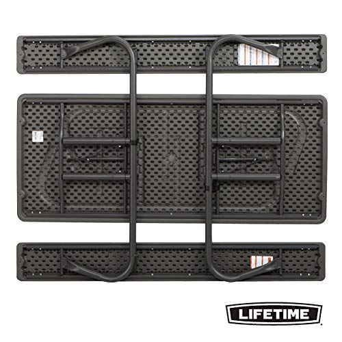 LIFETIME 60112 6 ft (1.83 m) Picnic Table (brown)