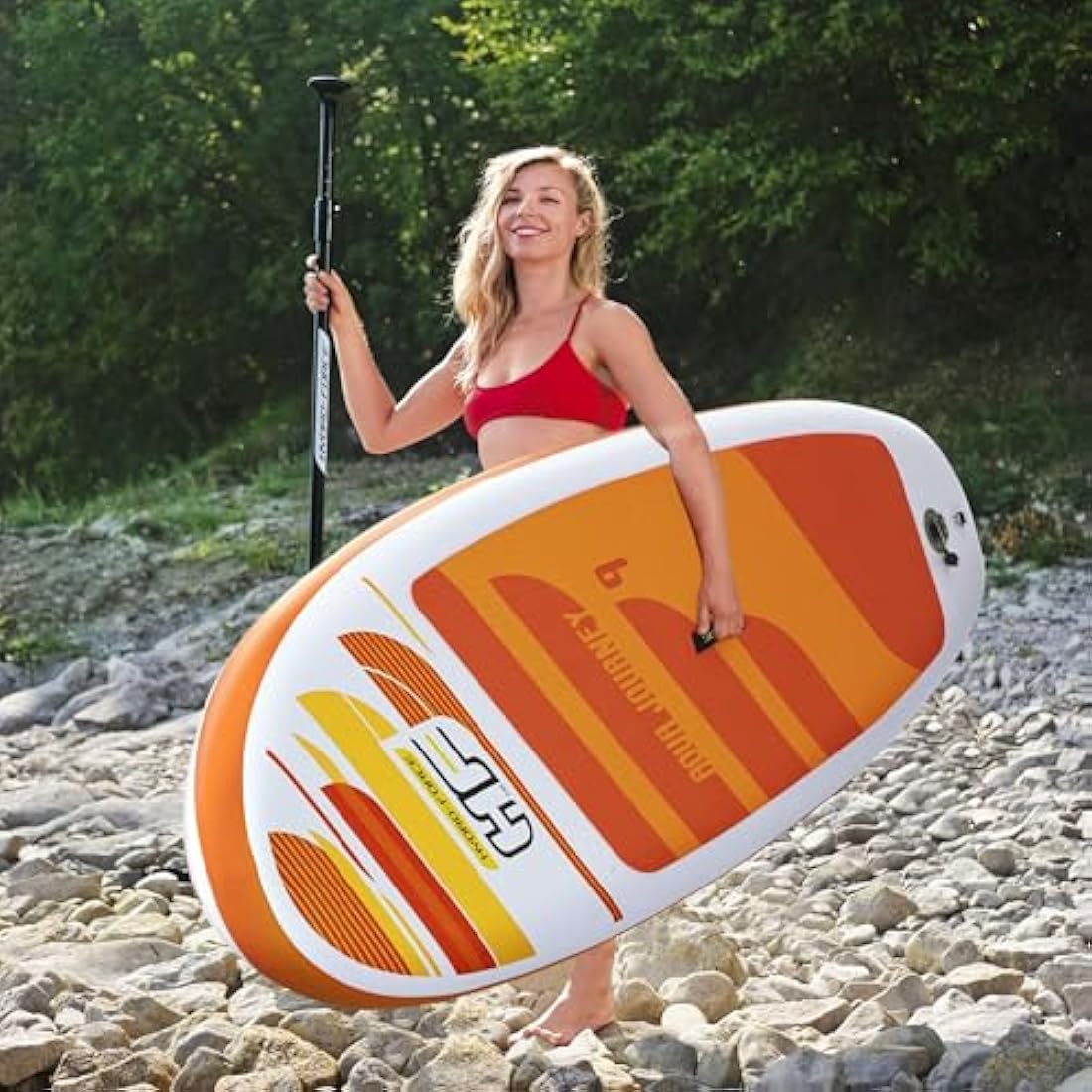 Hydro-Force SUP, Inflatable Stand Up Paddle Board, Complete Set, Multiple Styles, Sizes, 9FT, 10FT, 10’2FT