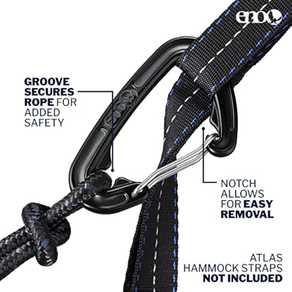 ENO, Eagles Nest Outfitters DoubleNest Print Lightweight Camping Hammock, 1 to 2 Person, Retro/Emerald