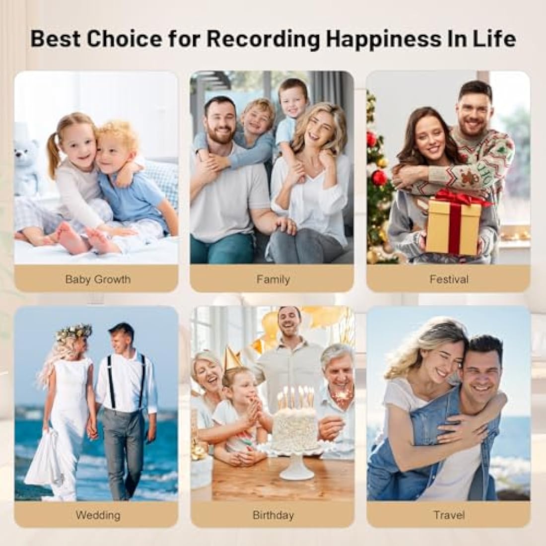 32 GB Digital Photo Frame WiFi,10.1 Inch Digital Picture Frame,1280x800 IPS HD Touch Screen Electronic Digital Frame,Auto-Rotate,Easy to Share Photos or Videos Anywhere