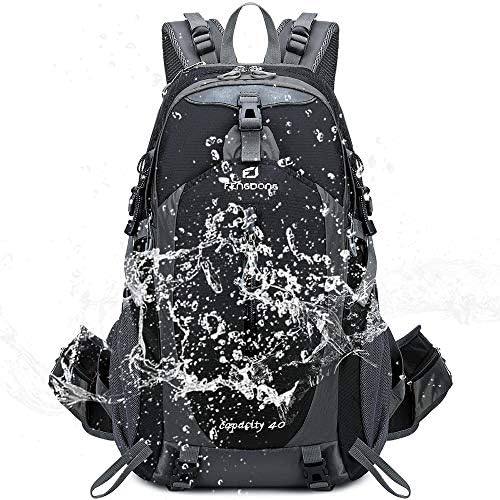 FENGDONG 40L Lightweight Waterproof Backpack for Hiking Camping Travel for Men and Women