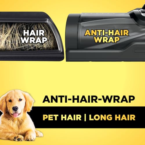 Shark PowerDetect Cordless Vacuum Cleaner, DuoClean Detect, Reverse Clean, Anti Hair Wrap Plus, Lightweight, 70 Min Runtime, Pet, Crevice & Multi-Surface Tools, Flexible, Handheld Mode, Grey IP1251UKT