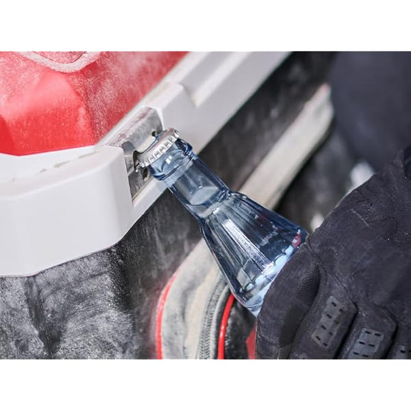 Einhell Battery-Powered Cool Box TE-COL 18/27 Li-Solo Power X-Change (18 V, 27 litres, for Cooling and Keeping Warm, Hybrid 12 V for Car, 230 V Power Connection, incl. Pockets, Without Battery)