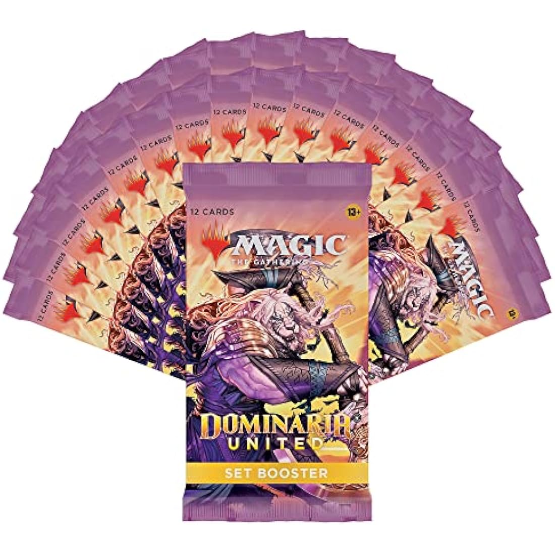 Magic: The Gathering Dominaria United Set Booster Box | 30 Packs + Box Topper Card (361 Magic Cards)