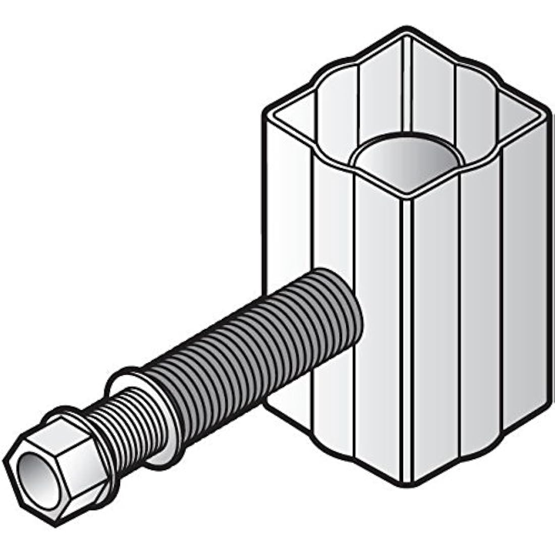 FLOSAVER rainwater Diverter White