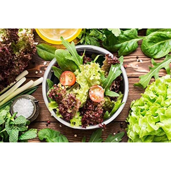 HaWare Mixing Bowls Set of 6, 100% Stainless Steel Nesting Bowls Set with Lids, Mirror Finish & Silicone Bottom, (Bright Colors), Heavy Duty & Dishwasher Safe - 4.5/3/2.5/1.5/1.2/0.7QT