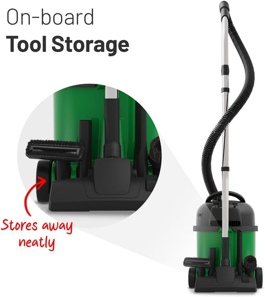 Henry Pet XL NRV370-11, Vacuum Cleaner, Green, 620 W, 15 liters, 72 Decibeles