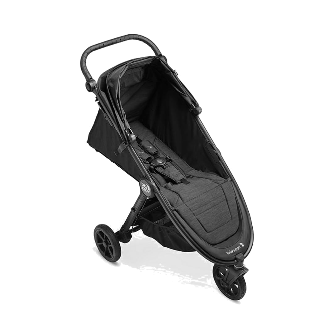 Baby Jogger City Mini GT2 All-Terrain Pushchair | Lightweight, Foldable Stroller | Opulent Black