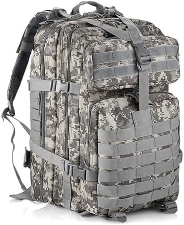 aiGear 45L Military Tactical Backpack | Lightweight Backpack Hiking Daypack | Rucksack with Molle System | for Outdoor Sports Trekking Hiking Travel Camping