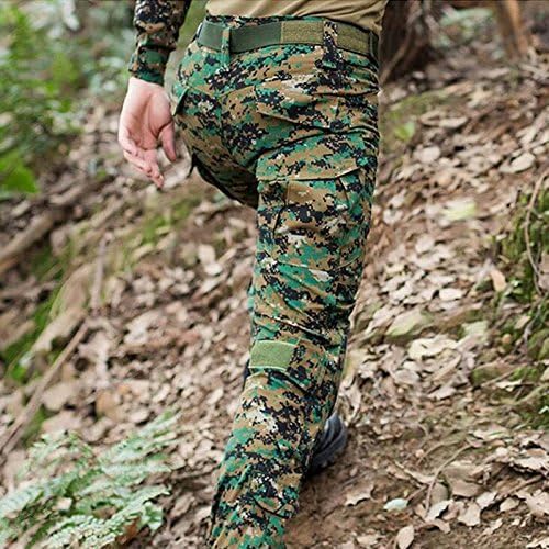 H Welt EU Mens Military Pants with Knee Pads for Strategy Game Airsoft Paintball Shooting Combat