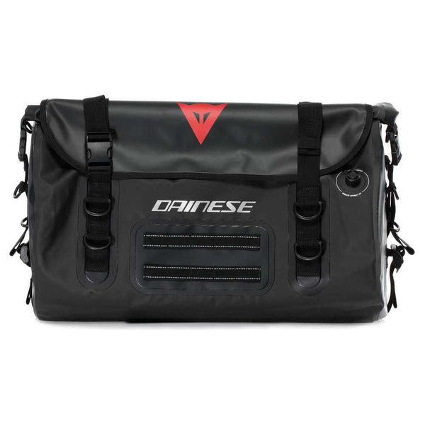 Dainese - Explorer Wp Duffel Bag 45L, Motorbike Travel Bag, Waterproof Material, PVC, for Men and Women, Black/Green