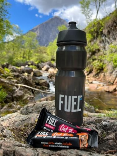 FUEL10K Peanut Butter Oat Bars, High in Protein & Fibre, 45 g (Pack of 16)