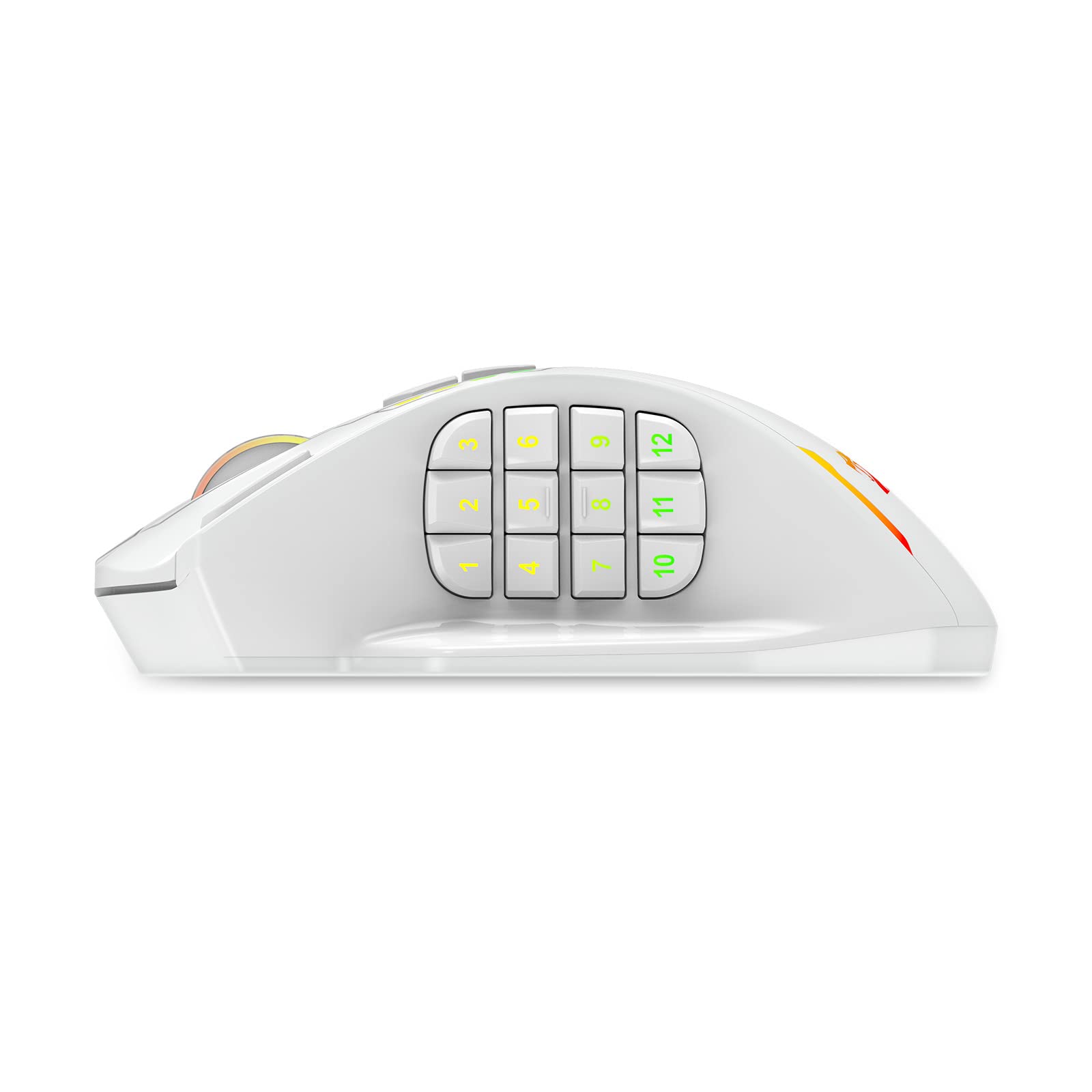 Redragon M908 Impact RGB LED MMO Mouse with Side Buttons Optical Wired Gaming Mouse with 12,400DPI, High Precision, 20 Programmable Mouse Buttons