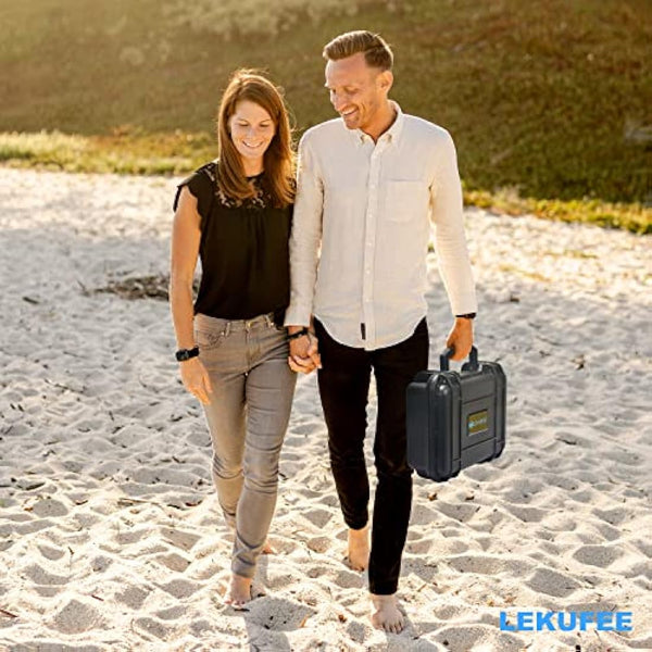 LEKUFEE Waterproof Hard Case for DJI Mini 4 Pro/3/3 Pro Drone,DJI RC N3/N2/N1 & Accessories (Case Only)
