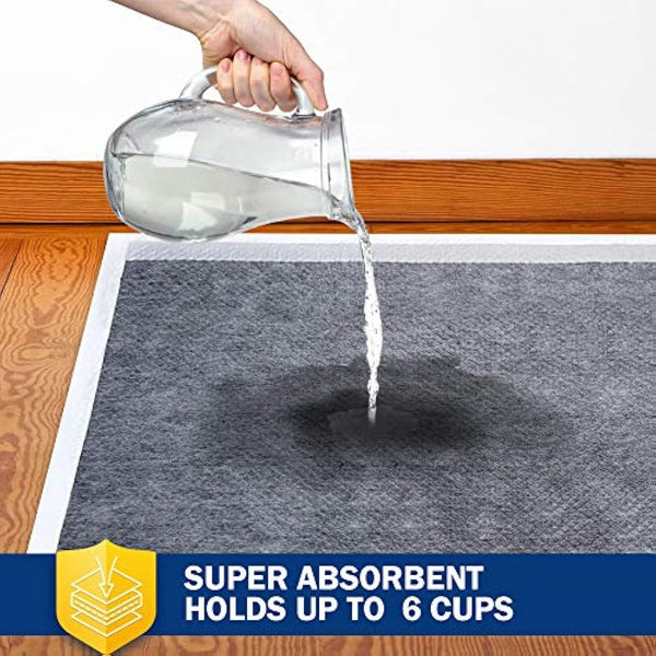 Dono Pet Training Puppy Pads - 100 Carbon Puppy Pee Wee Toilet Trainer Pads Super Absorbent Deodorizing Heavy Duty Dog Pet Pads S