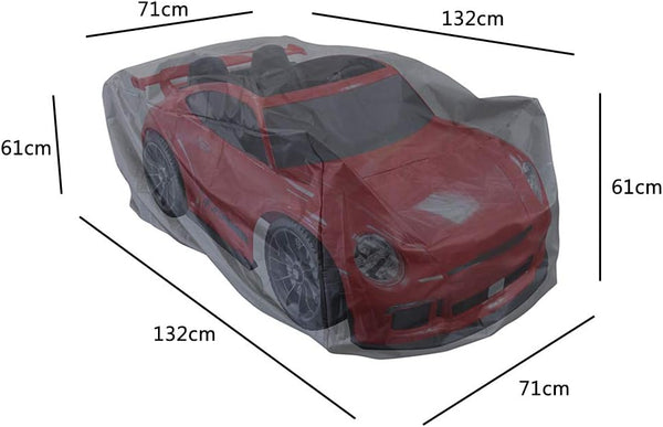 Tonhui Car Toy Cover, Ride-On Car Cover for Kids Electric Vehicle - Universal Fit, Water Resistant, Snowproof - Outdoor Wrapper