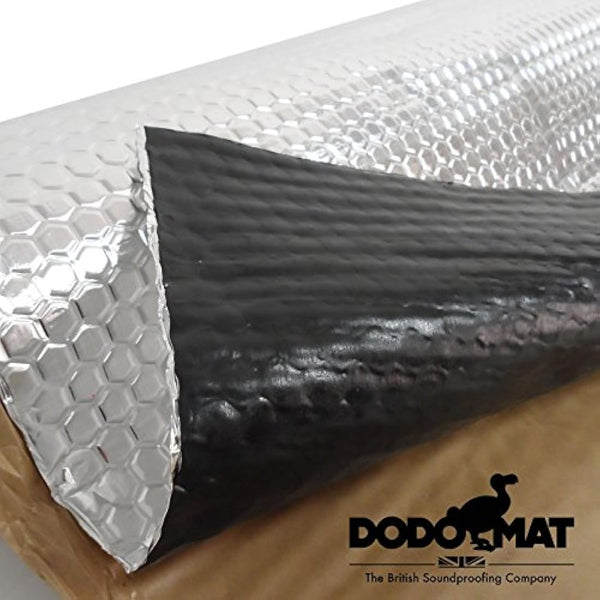 Dodo Mat DEADN Hex Sound deadening mat, 12 Sheets, 12 sq.ft (1.1sq.m), car & Van Sound proofing, Vibration Damping