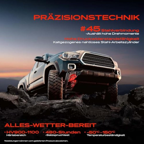 Frankberg 2x Shock absorber Gas pressure Rear axle Compatible with 500 312 Hatchback 2007-2025 500 C 312 Convertible 2007-2025 Replace# 50709082