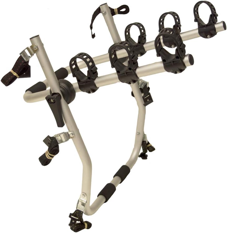 Maypole Rear Mounted Alloy Cycle Carrier for 3 Bikes Total 45 kg