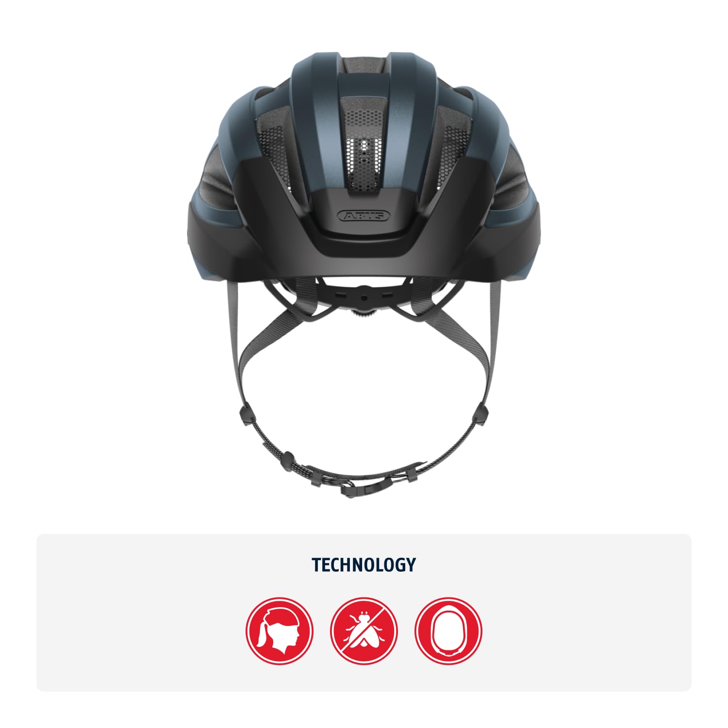 ABUS Macator Racing Bike Helmet - Sporty Bicycle Helmet for Beginners - for Women and Men