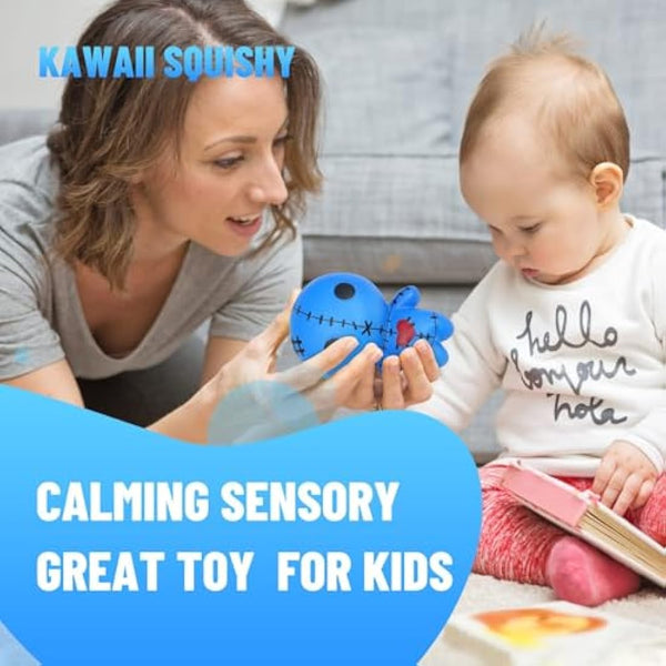 Anboor Squishies Ghost Doll Halloween Squishy Slow Rising Squeeze Toys Stress Relief Kawaii Soft Squishies Sensory Toys Gift Collection