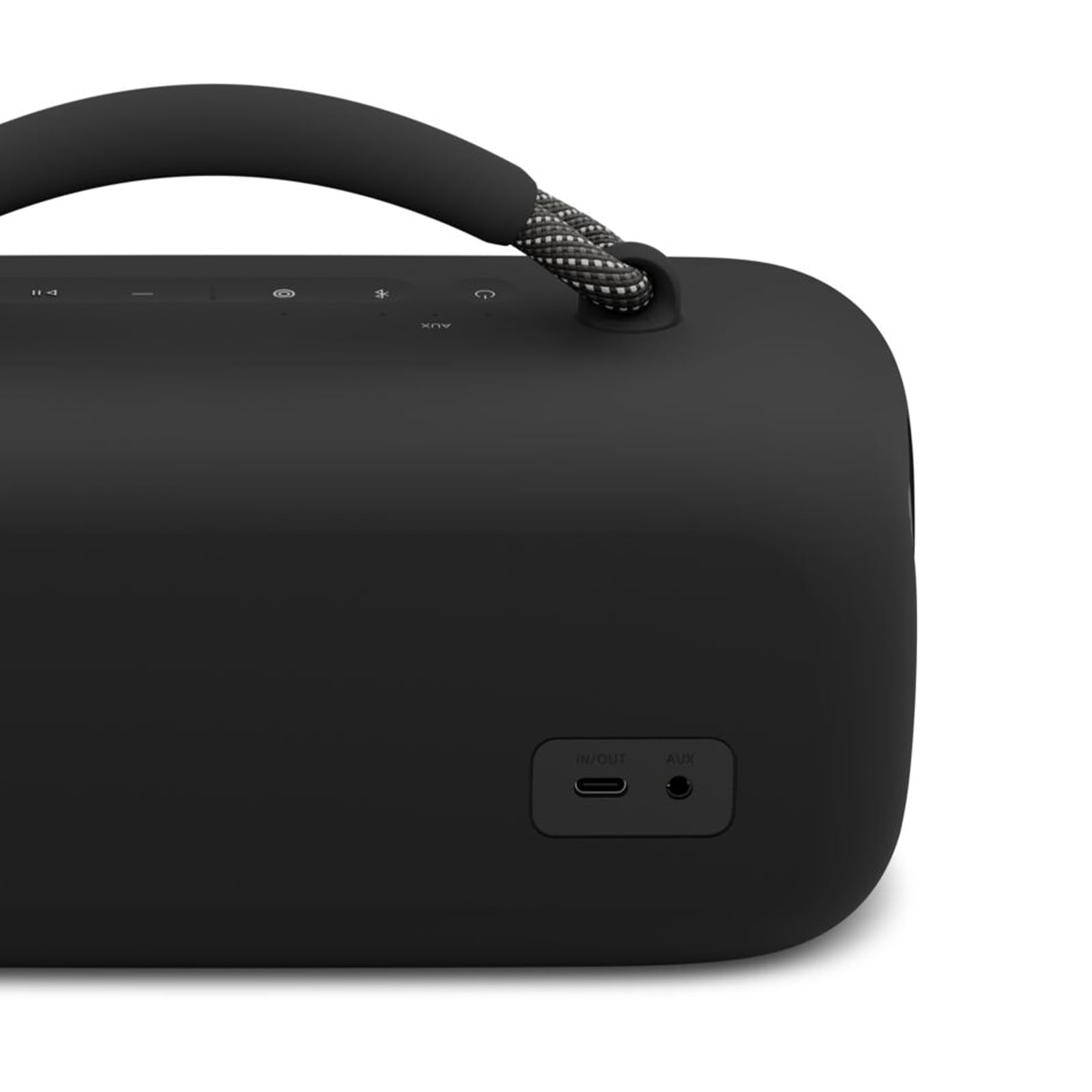 Bose SoundLink Max Portable Speaker, Large Waterproof Bluetooth Portable Sound Speaker, Up to 20 Hours of Battery Life, USB-C, Built-In 3.5 mm AUX Input, Black