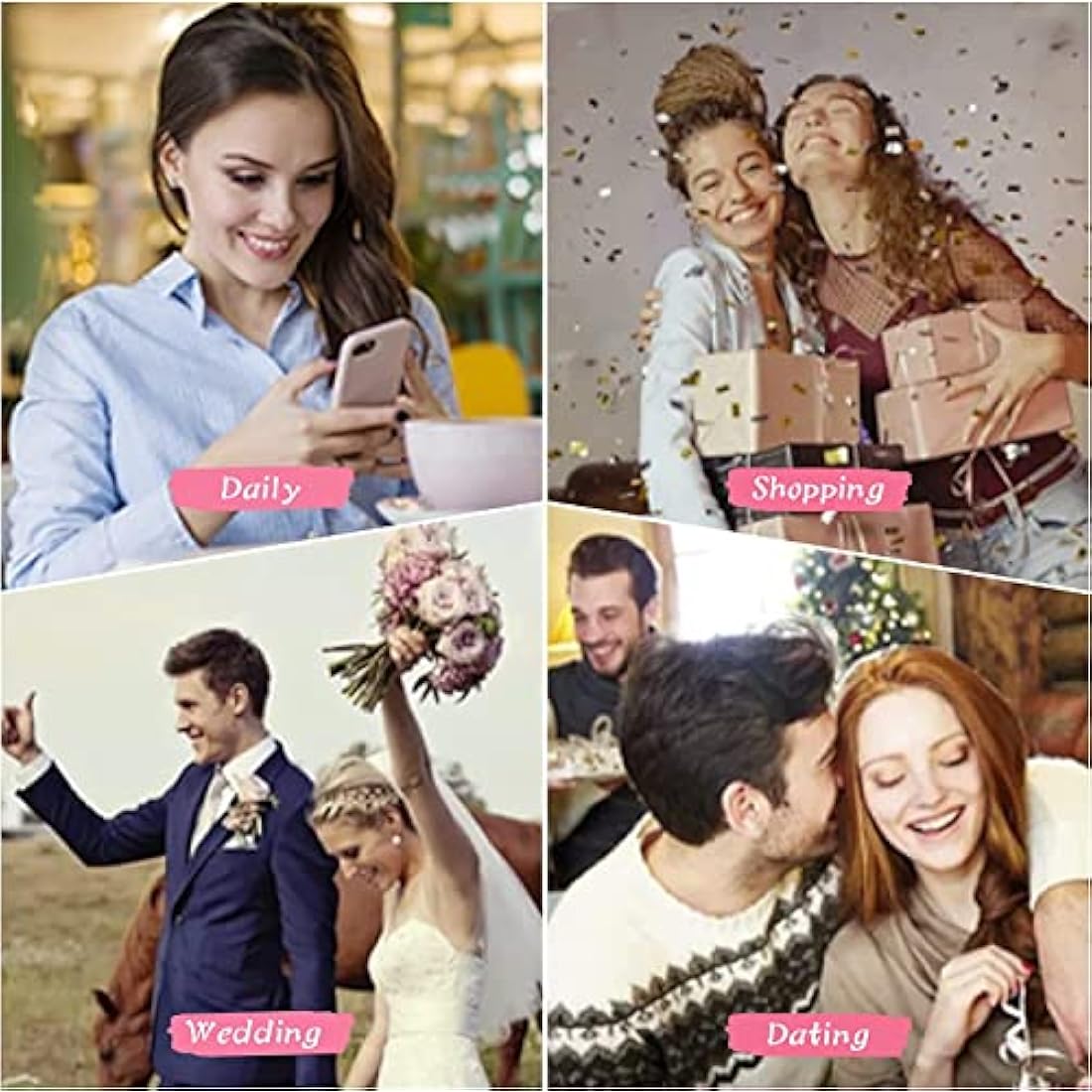 False Lashes Mink Natural Eyelashes 3D Mink Faux Mink Lashes Wispy Short Eyelashes Fluffy Lashes Natural Look 5 Pairs Pack by Glowingwin