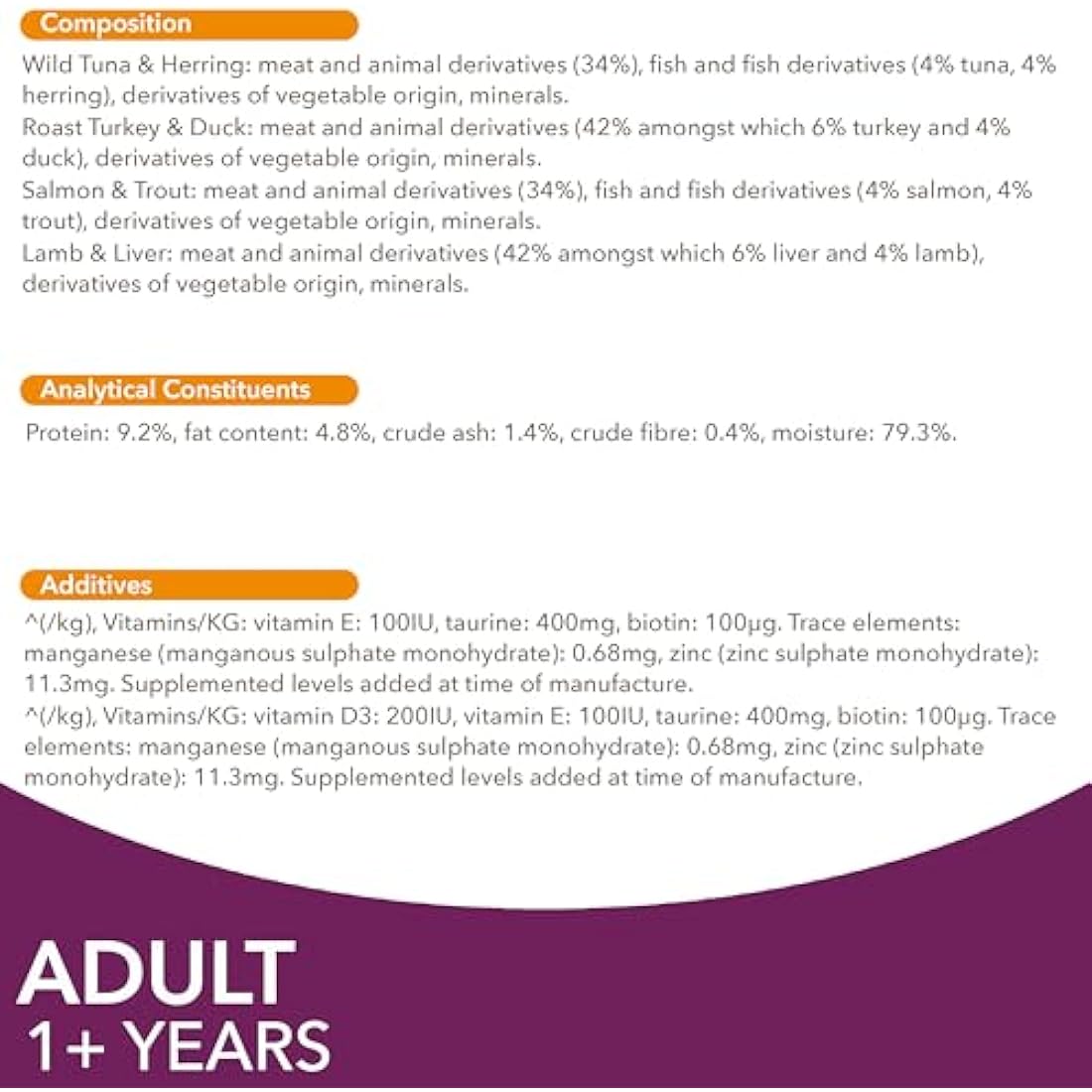 IAMS Adult Wet Cat Food Land & Sea in Jelly 12 x 85g